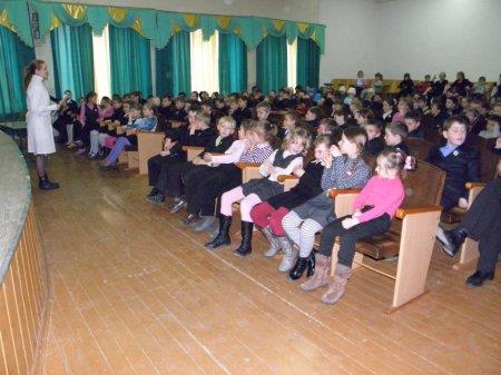 Просвітницько-профілактична зустріч  лікаря-педіатра колегіуму з учнями початкових класів