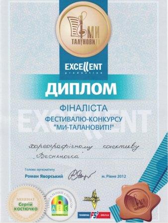 Вітаємо фіналістів фестивалю-конкурсу "Ми-талановиті"