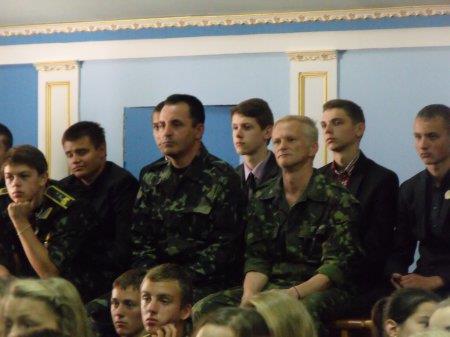 Зустріч директора колегіуму Остапенка А.Ф. з учнями 10-11 класів