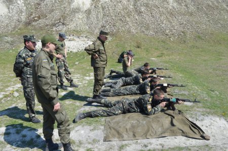 Перший день навчально-польових зборів