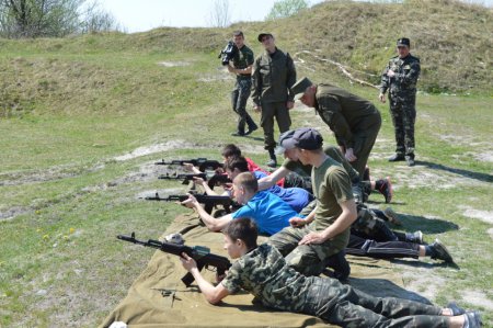 Перший день навчально-польових зборів