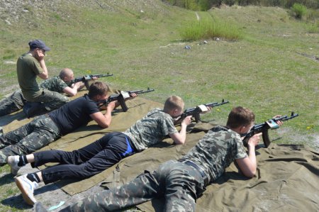Перший день навчально-польових зборів