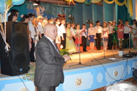 Прощання учнів 4-х класів з початковою школою
