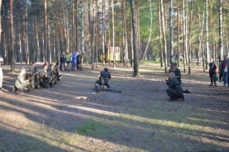 Показовий виступ учнів військово-спортивного профілю