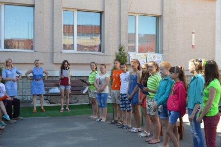 Закриття роботи літнього мовного табору