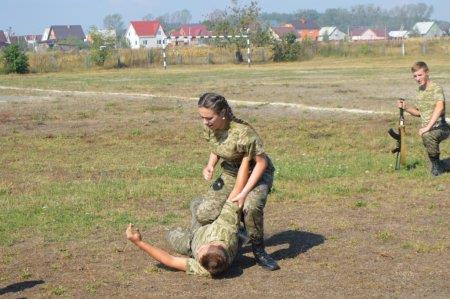 Посвята у члени військово-патріотичного об'єднання "Захисник України"