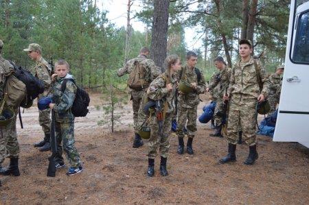 Туристичний похід учнів військово-спортивного профілю