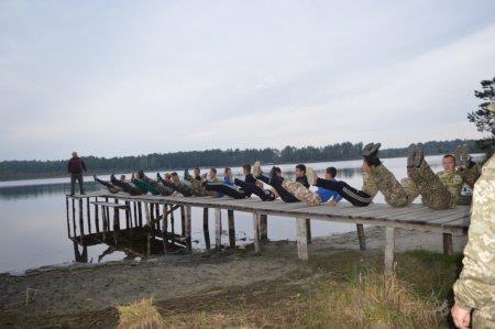 Туристичний похід учнів військово-спортивного профілю