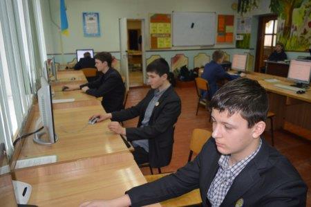 Комп’ютерне  тестування  учнів 9-х кл.