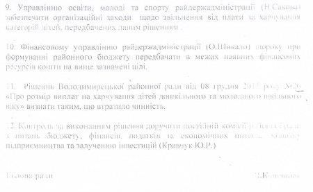 Про програму харчування дітей дошкільного та шкільного віку