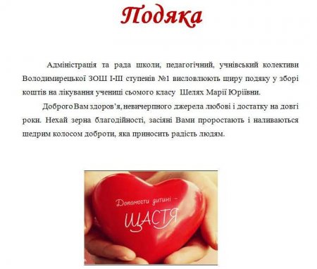 Подяка