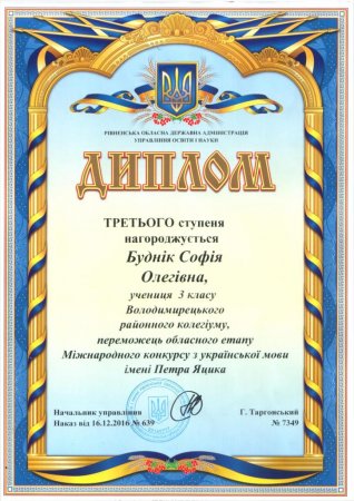 Участь у IV етапі Міжнародного конкурсу ім. П. Яцика