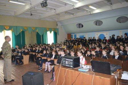 Зустріч з учнями