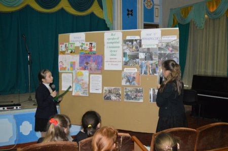 Захист проектів у початковій школі