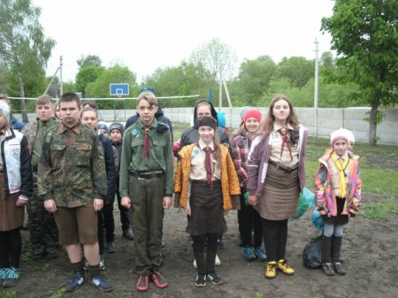 Пластуни на окружному Святі Весни