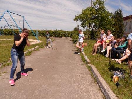 Перший день роботи табору "Соняшник" для учнів 7-8 класів