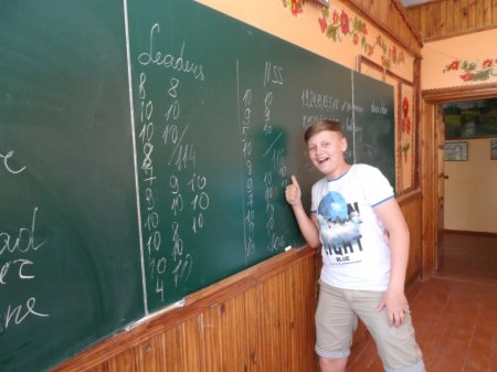 ДРУГИЙ ДЕНЬ АНГЛОМОВНОГО ТАБОРУ "Соняшник"