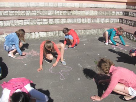 Четвертий день роботи табору "Юніор"