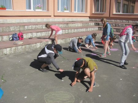 Четвертий день роботи табору "Юніор"