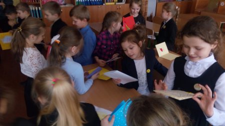Обмін різдвяними листівками 