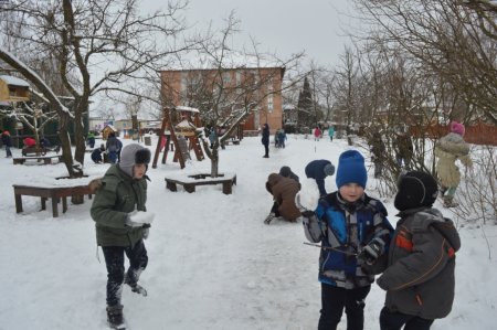 Зимові розваги на перервах