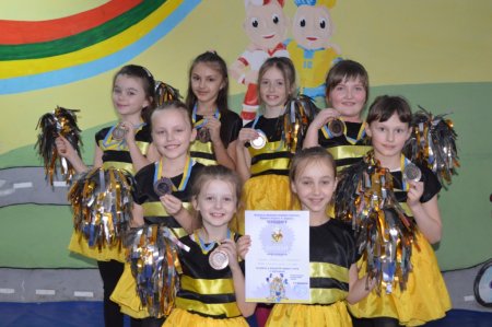 Вітаємо переможців з черлідингу