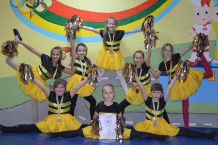 Вітаємо переможців з черлідингу