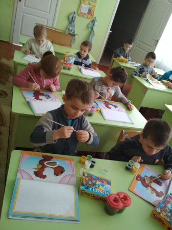 малювання на тему: «Півник»