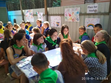 ДРУГИЙ ДЕНЬ РОБОТИ НАМЕТОВОГО ТАБОРУ "ПОЛІГЛОТ" ДЛЯ УЧНІВ  5-9 КЛАСІВ