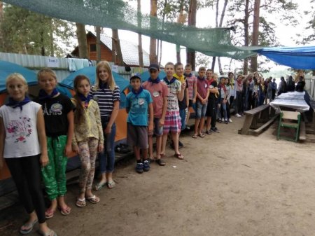 ДРУГИЙ ДЕНЬ РОБОТИ НАМЕТОВОГО ТАБОРУ "ПОЛІГЛОТ" ДЛЯ УЧНІВ  5-9 КЛАСІВ