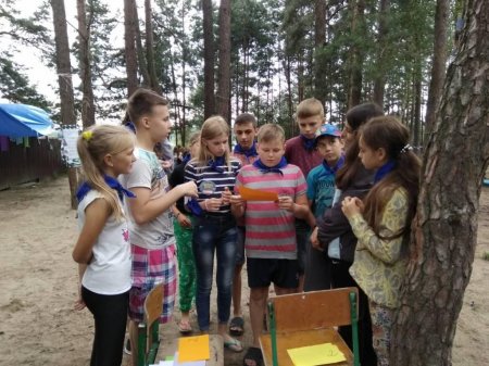 ТРЕТІЙ ДЕНЬ РОБОТИ НАМЕТОВОГО ТАБОРУ "ПОЛІГЛОТ" ДЛЯ УЧНІВ 5-9 КЛАСІВ 