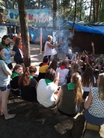 ЧЕТВЕРТИЙ ДЕНЬ РОБОТИ НАМЕТОВОГО ТАБОРУ "ПОЛІГЛОТ" ДЛЯ УЧНІВ 5-9 КЛАСІВ