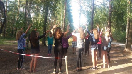 ЧЕТВЕРТИЙ ДЕНЬ РОБОТИ НАМЕТОВОГО ТАБОРУ "ПОЛІГЛОТ" ДЛЯ УЧНІВ 10-11 КЛАСІВ 