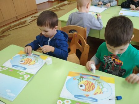 Занаття з аплікації