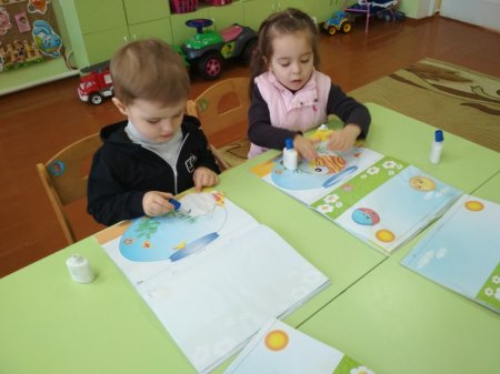 Занаття з аплікації