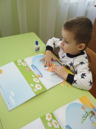 Занаття з аплікації
