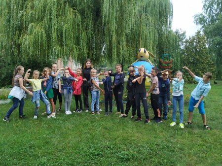 Третій день роботи пришкільного англомовного табору GoCamp