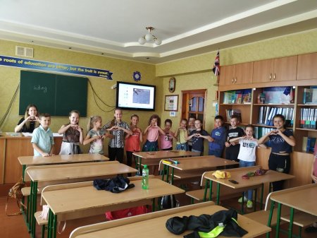 Третій день роботи пришкільного англомовного табору GoCamp