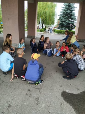 Третій день роботи пришкільного англомовного табору GoCamp