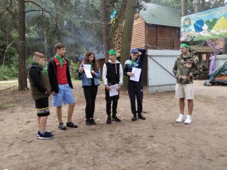 ЧЕТВЕРТИЙ ДЕНЬ РОБОТИ НАМЕТОВОГО ТАБОРУ "ПОЛІГЛОТ" 