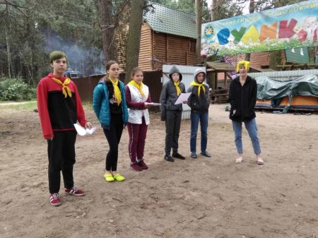 ЧЕТВЕРТИЙ ДЕНЬ РОБОТИ НАМЕТОВОГО ТАБОРУ "ПОЛІГЛОТ" 
