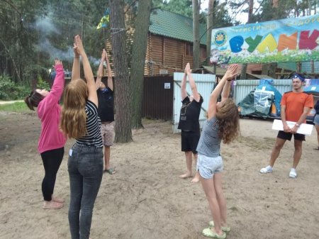 ШОСТИЙ ДЕНЬ РОБОТИ НАМЕТОВОГО ТАБОРУ "ПОЛІГЛОТ"