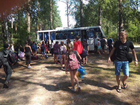 СЬОМИЙ ДЕНЬ РОБОТИ НАМЕТОВОГО ТАБОРУ "ПОЛІГЛОТ"