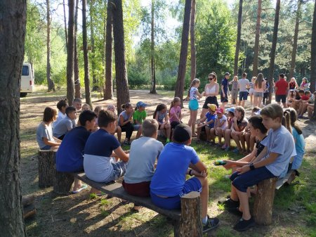 Сьомий день роботи пришкільного англомовного табору GoCamp