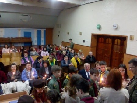 Вифлеємський Вогонь Миру у колегіумі