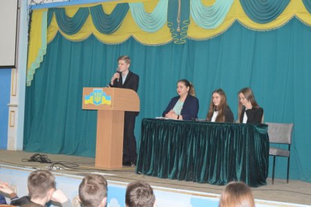 Зустріч з представниками на голову уряду учнівського самоврядування