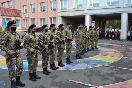 Посвята в учні військово-спортивного профілю
