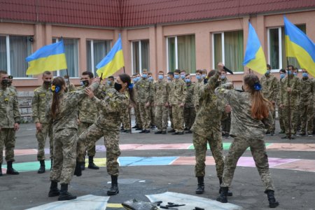 Посвята в учні військово-спортивного профілю