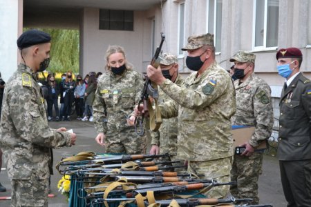Посвята в учні військово-спортивного профілю