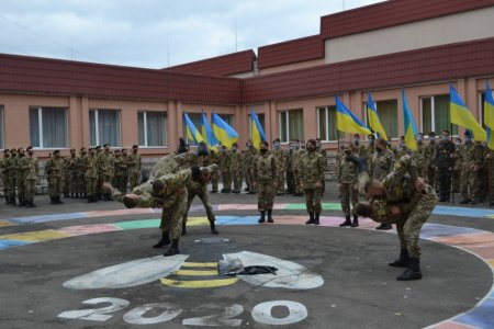 Посвята в учні військово-спортивного профілю